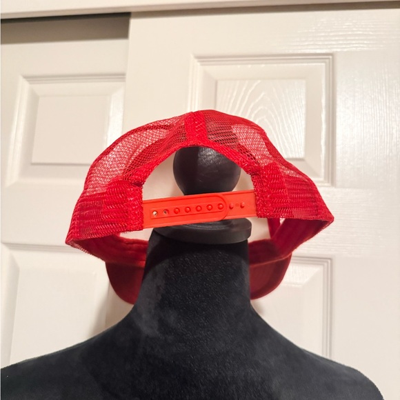 Red and White “Wiener” Trucker Hat - Picture 3 of 4